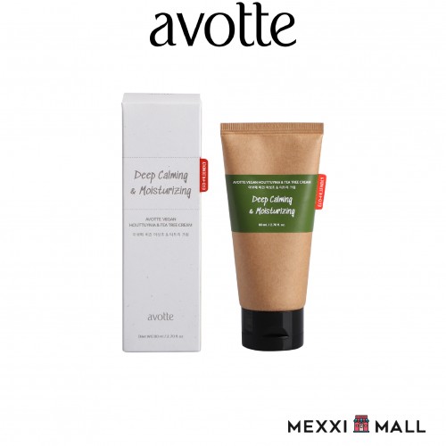 avotte Vegan Facial Creams - Houttuynia & Tea Tree 80ml