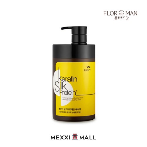 Flor De Man Keratin Silkprotein Hair Pack 1000ml